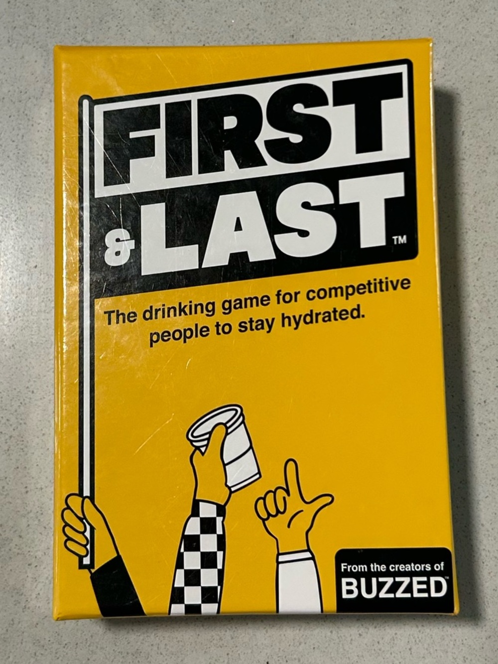 First & Last Drinking Card Game